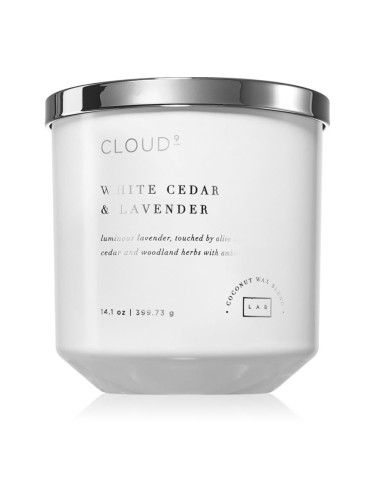 DW Home Cloud 9 White Cedar & Lavender ароматна свещ 400 гр.