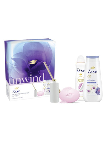 Dove Unwind подаръчен комплект (+ дифузер)