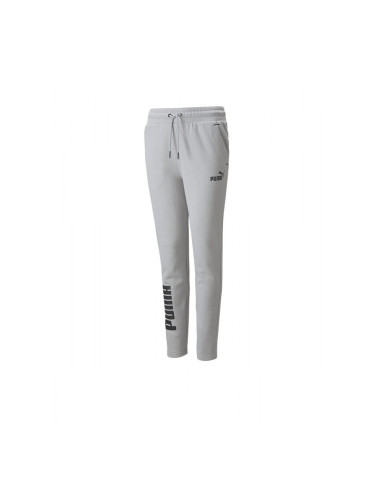 PUMA Power Fleece Sweatpants Gray Jr