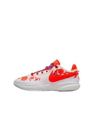 NIKE LeBron 20 Premium x Mimi Plange Shoes White/Red