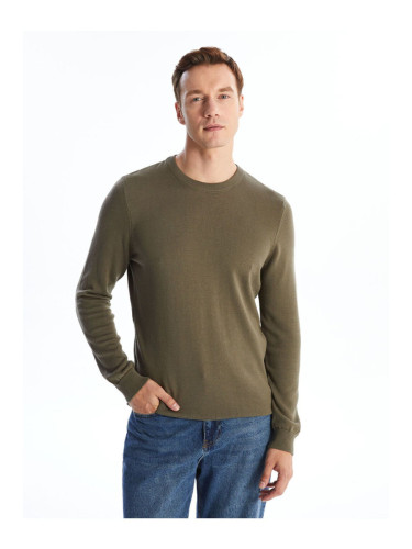 LC Waikiki LCW Crew Neck Long Sleeve Men's Knitwear Sweater