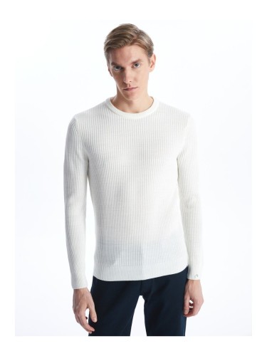 LC Waikiki Crew Neck Long Sleeve Men's Knitwear Sweater