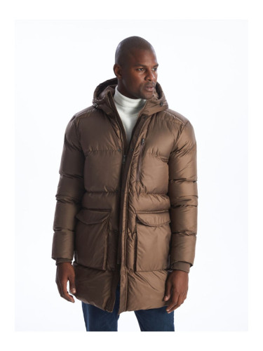 LC Waikiki Standard Mold Hooded Men's Puffer Coat