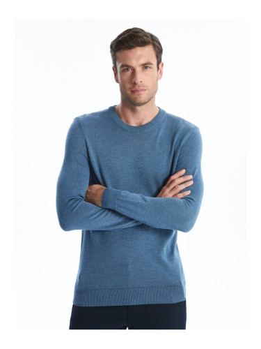 LC Waikiki Crew Neck Long Sleeve Men's Knitwear Sweater