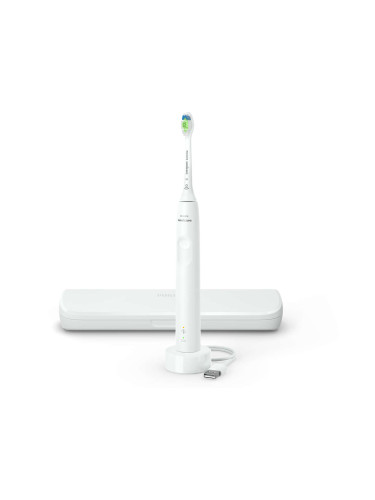 Електрическа звукова четка за зъби Philips Sonicare 4100 Series; бяла