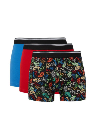 DEFACTO Animal Printed 3-Pack Boxer