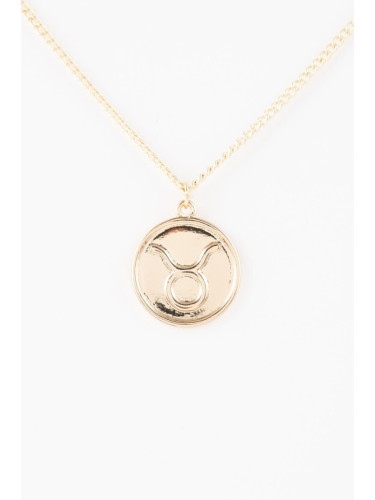 DEFACTO Women's Taurus Gold Necklace