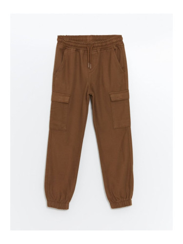 LC Waikiki Boys' Cargo Jogger Pants with Elastic Waist