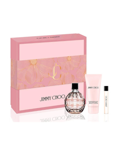 Jimmy Choo for Women  Комплект за жени EDP Парфюм 100 ml EDP Парфюм 7.5 ml Балсам за тяло 100 ml