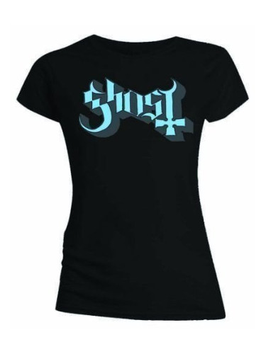 Ghost Риза Blue/Grey Keyline Logo Womens Black L