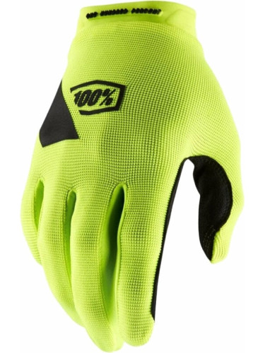 100% Ridecamp Womens Gloves Fluo Yellow/Black M Велосипед-Ръкавици