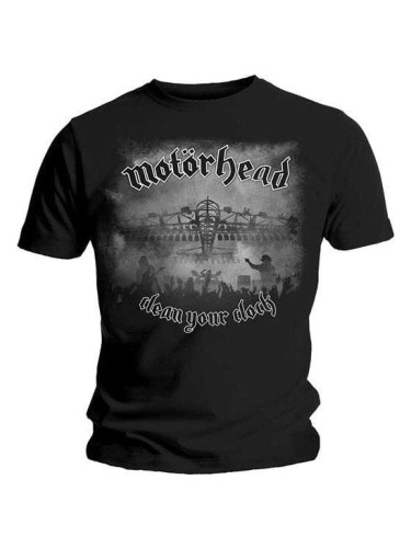 Motörhead Риза Clean Your Clock B&W Unisex Black S