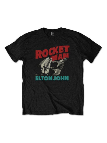 Elton John Риза Rocketman Piano Unisex Black M