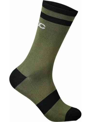 POC Lure MTB Sock Long Epidote Green/Uranium Black S Чорапи за колоездене