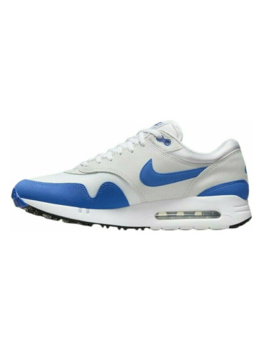 Nike Air Max 1 '86 Shoe White/Hyper Royal 44 Мъжки голф обувки