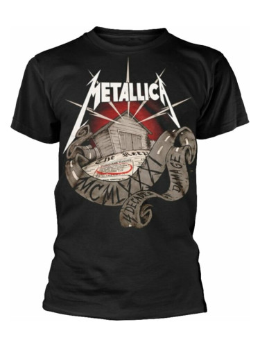 Metallica Риза 40th Anniversary Garage Unisex Black 2XL