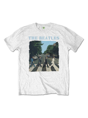 The Beatles Риза Abbey Road & Logo Unisex White 2XL