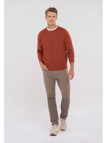 Volcano Man's Sweater S-Rado Orange Melange