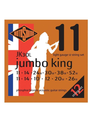 Rotosound JK30L Jumbo King Струни за акустична китара