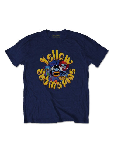 The Beatles Риза Yellow Submarine Baddies Unisex Navy Blue L