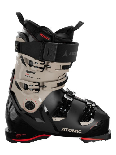 Atomic Hawx Magna 110 S GW Black/Cement/Red 25/25,5 Обувки за ски спускане