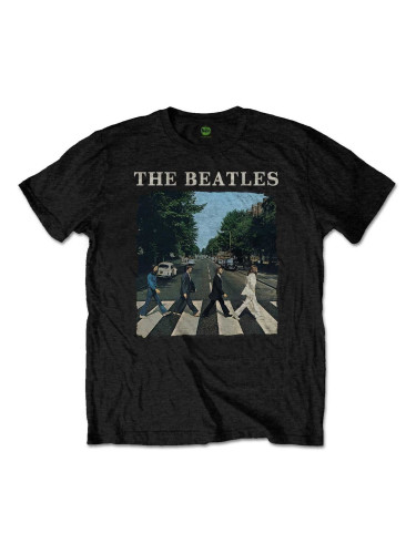 The Beatles Риза Abbey Road & Logo Unisex Black 2XL