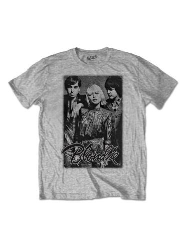 Blondie Риза Band Promo Unisex Grey 2XL