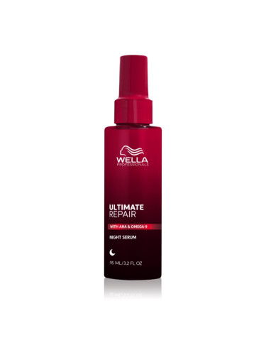 Wella Professionals Ultimate Repair Night Serum нощен подновяващ серум За коса 95 мл.