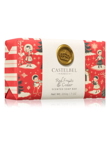 Castelbel Porto Red Fruits & Cedar твърд сапун за ръце 200 гр.