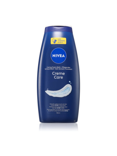 NIVEA Creme Care кремообразна пяна за вана 750 мл.