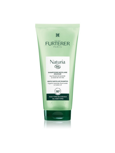 René Furterer Naturia Gentle Micellar Shampoo екстра нежен шампоан за цялото семейство без сулфати 200 мл.