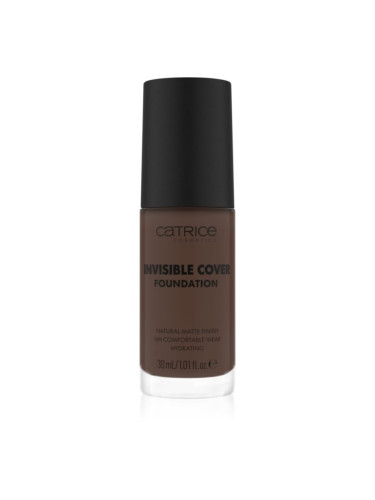 Catrice Invisible Cover Foundation течен покривен фон дьо тен с матиращ ефект цвят 082N 30 мл.