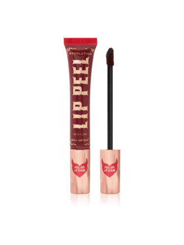 Makeup Revolution Truly Sinful Lip Peel белещо се червило цвят Red 10 мл.