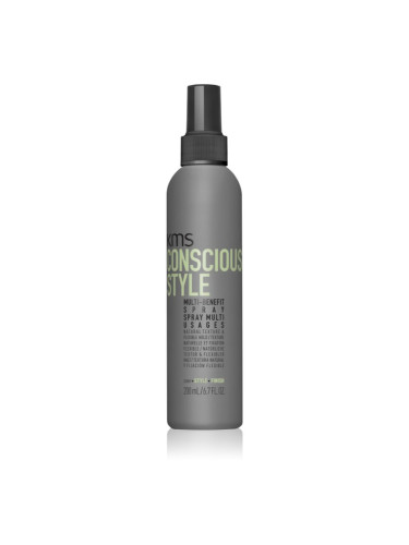 KMS Consciousstyle Multi-benefit Spray стилизиращ спрей за естествена фиксация и блясък на косата 200 мл.