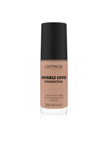 Catrice Invisible Cover Foundation течен покривен фон дьо тен с матиращ ефект цвят 035C 30 мл.