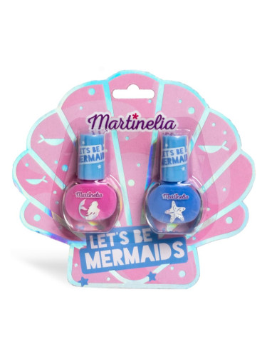 Martinelia Let´s be Mermaid Nail Duo комплект лак за нокти за деца повече нюанси Pink, Blue 2x4 мл.