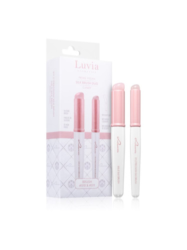 Luvia Cosmetics Silk Brush Duo Candy комплект четки