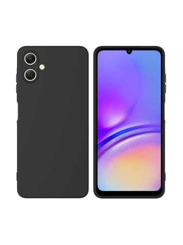 Силиконов кейс bSmart Silicone Soft Cover, За Samsung Galaxy A06, Черен