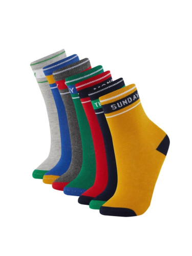 DEFACTO Size 7-pack Cotton Long Socks