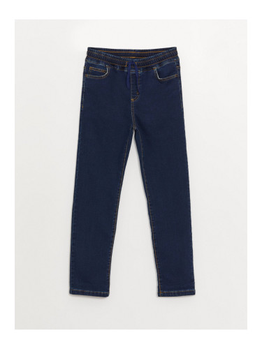 LC Waikiki Slim Fit Boyfriend Fleece Lined Jeans with Elastic Waist.