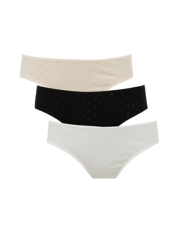 DEFACTO Fall In Love 3-Pack Slip Panties