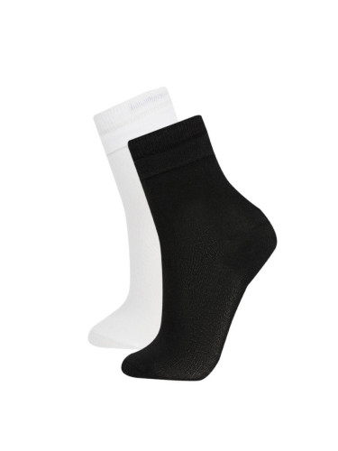 DEFACTO Girl's 2-Piece Cotton Socks