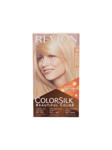 Revlon Colorsilk Beautiful Color Боя за коса за жени Нюанс 04 Ultra Light Natural Blonde Комплект увредена кутия