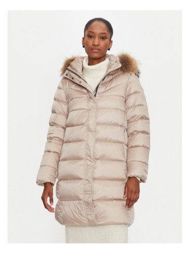 Hetregó Зимно палто Leonie 8N603M Бежов Regular Fit