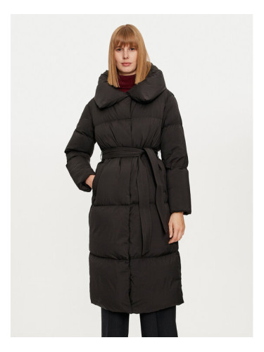 Hetregó Зимно палто Valery 8N691 Черен Loose Fit