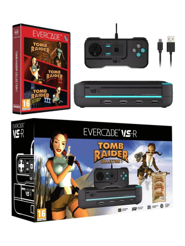 Конзола Конзола Evercade VS-R + Tomb Raider Collection