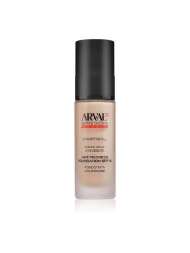 Arval Couperoll Anti-redness foundation SPF15 фон дьо тен SPF 15 30 мл.