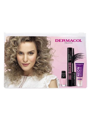 Dermacol Just Mascara подаръчен комплект за перфектен външен вид Black