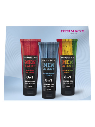 Dermacol Men Agent Mix подаръчен комплект под душа за мъже