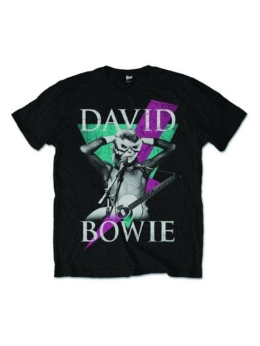 David Bowie Риза Thunder Unisex Black L